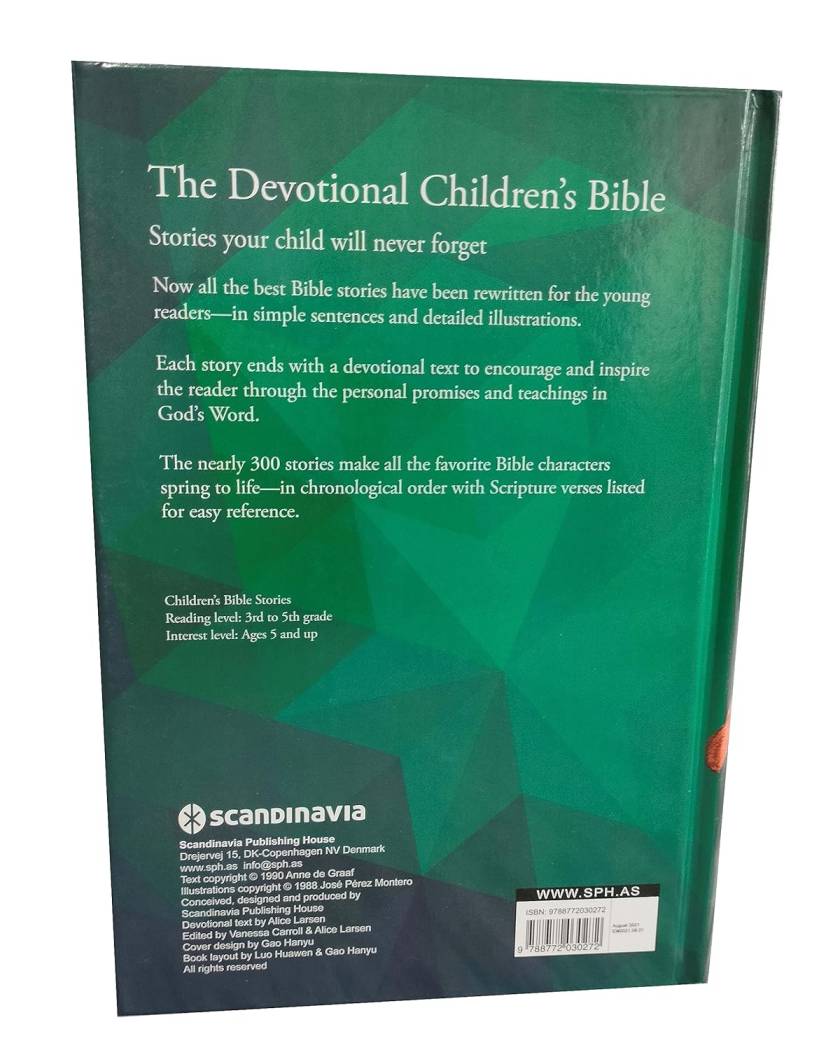 The Devotional Children Bible Ilustrated Devotional Text from Old and New Testament - Image 4