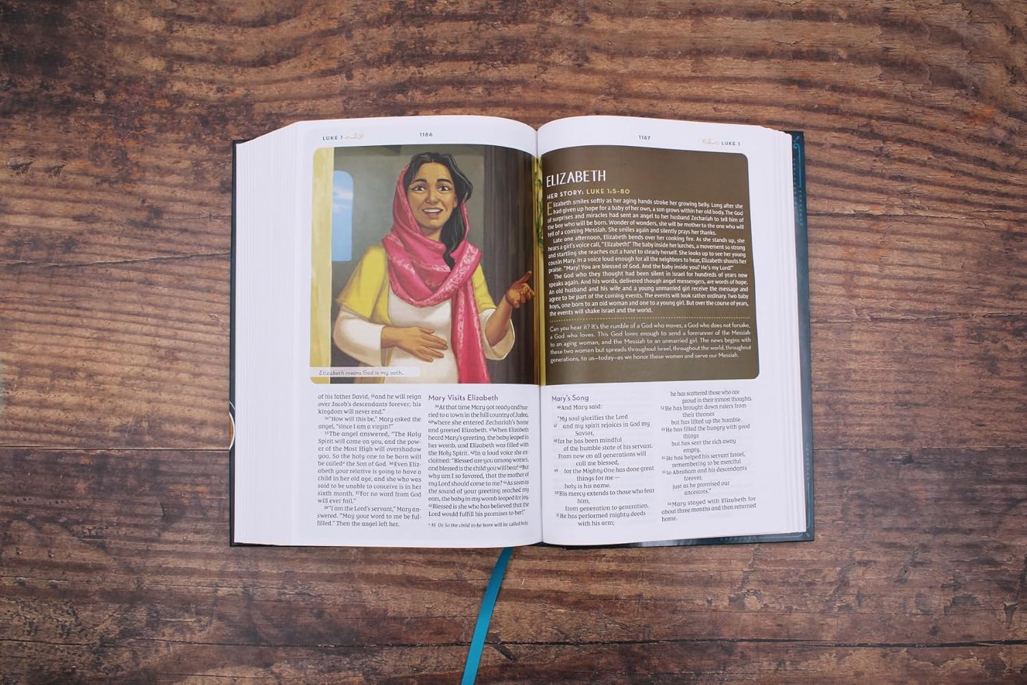 NIV, Kingdom Girls Bible, Full Color, Hardcover, Teal, Comfort Print: Meet the Women in God's Story (Best Gift for Girls Ages 8-12 to Build Faith, Strength, and Character) - Image 3