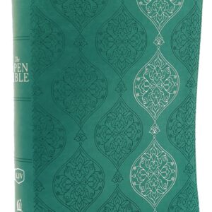 The KJV Open Bible: Complete Reference System, Green Leathersoft, Red Letter, Comfort Print: King James Version