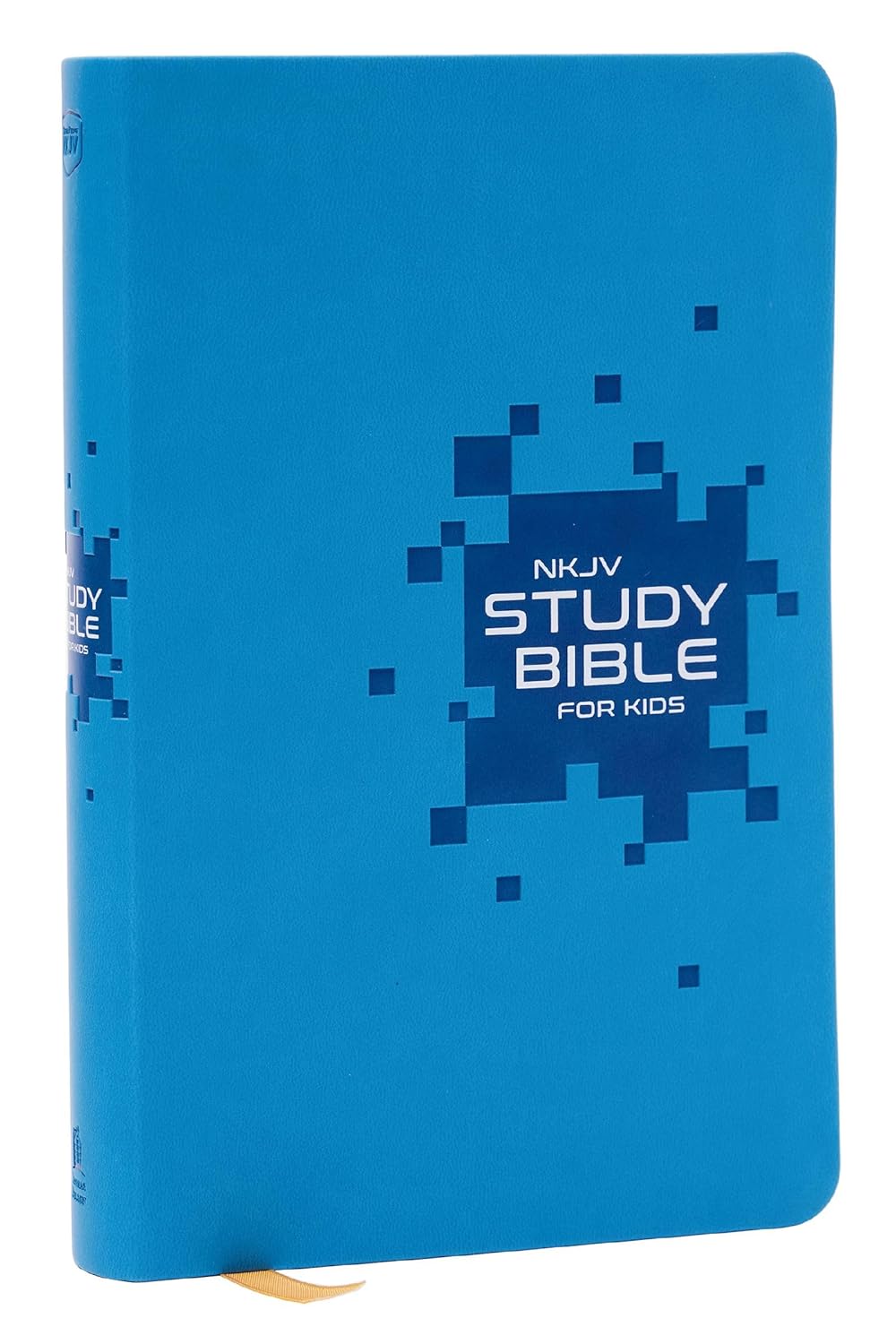 NKJV Study Bible for Kids, Blue Leathersoft: The Premier Study Bible for Children (Ages 7-12)