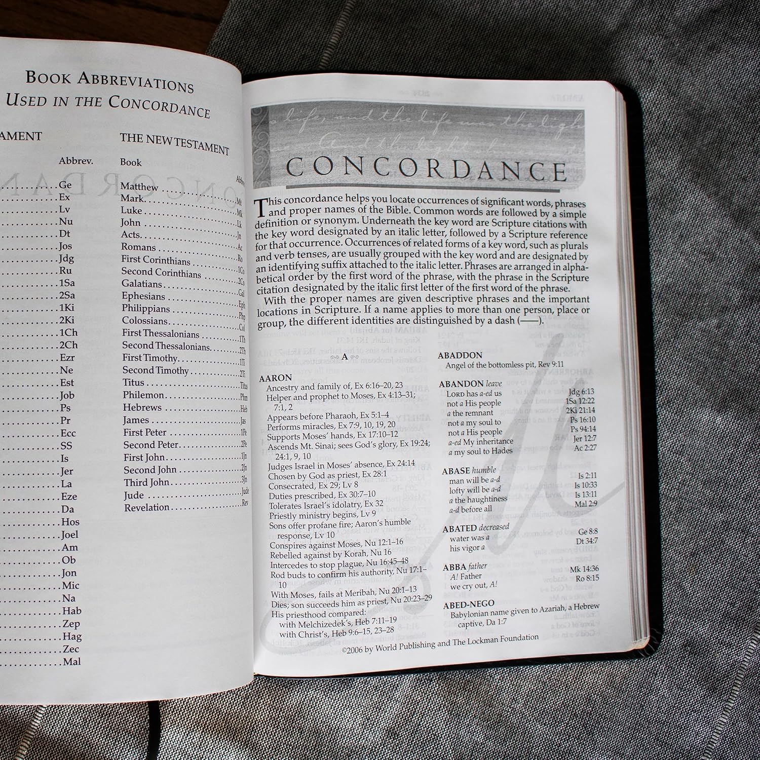 The NASB, MacArthur Study Bible, Large Print, Black Bonded Leather, Thumb Indexed, 1995 Text: Unleashing God's Truth One Verse at a Time (Holy Bible, New American Standard Bible) - Image 4