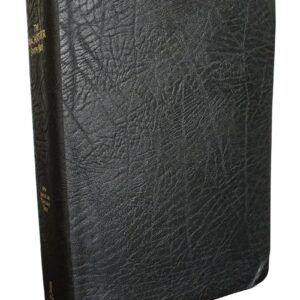 The MacArthur Study Bible: New American Standard Bible, Black, Bonded Leather: Unleashing God's Truth One Verse at a Time (Holy Bible, New American Standard Bible)