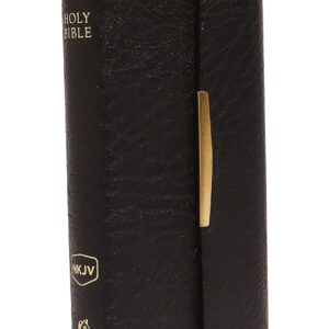 Nelson's Classic Companion NKJV Bible (Black Bonded Leather)