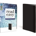 NIV, ReadEasy Bible, Large Print, Leathersoft, Black, Red Letter