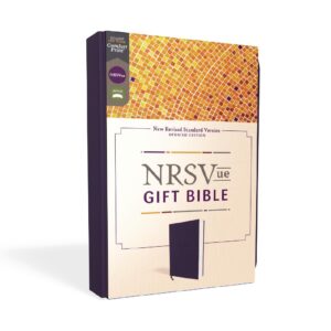 NRSVue, Gift Bible, Leathersoft, Blue, Comfort Print