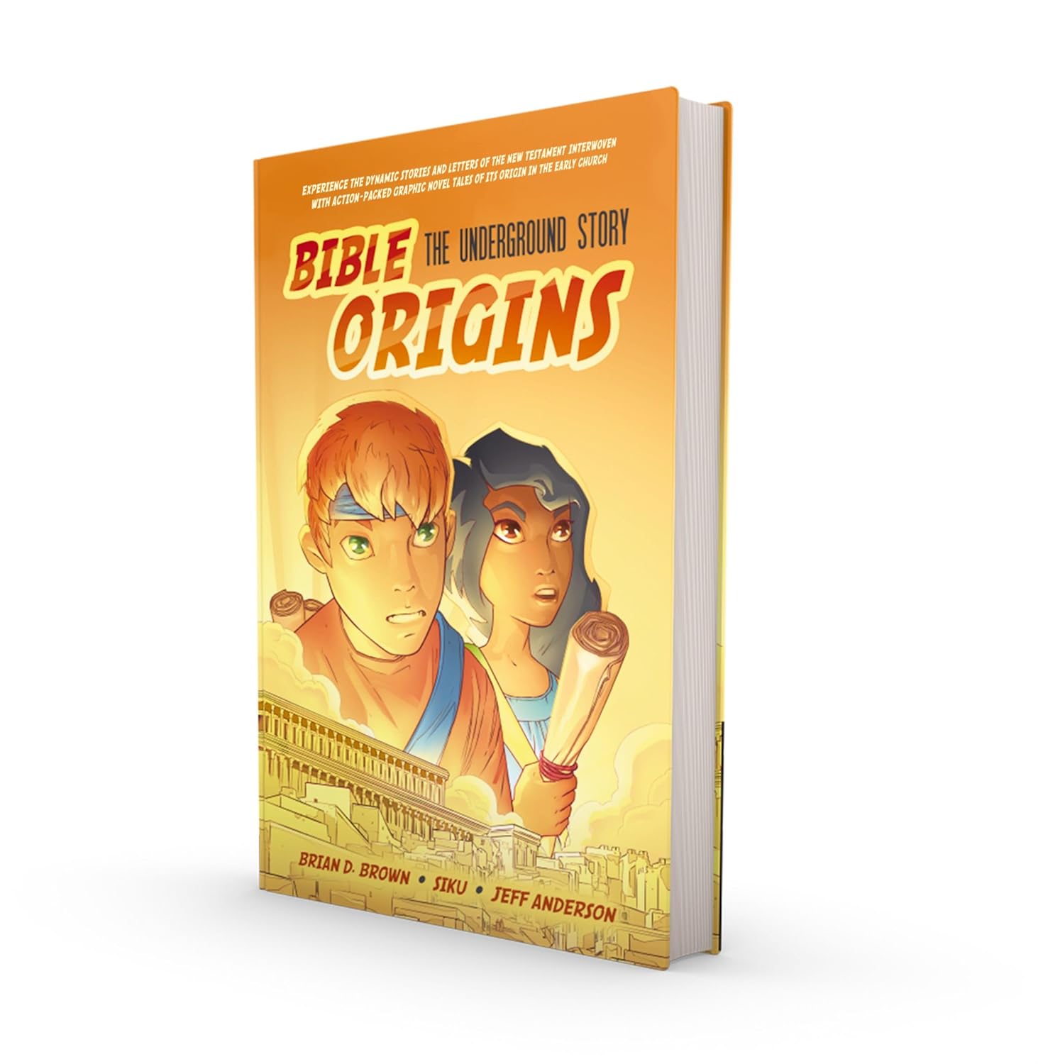 Bible Origins (Portions of the New Testament + Graphic Novel Stories), Hardcover, Orange: The Underground Story (Best Christian Gift for Kids Ages 8+ or Teens Who Love Comic Books and Adventures)