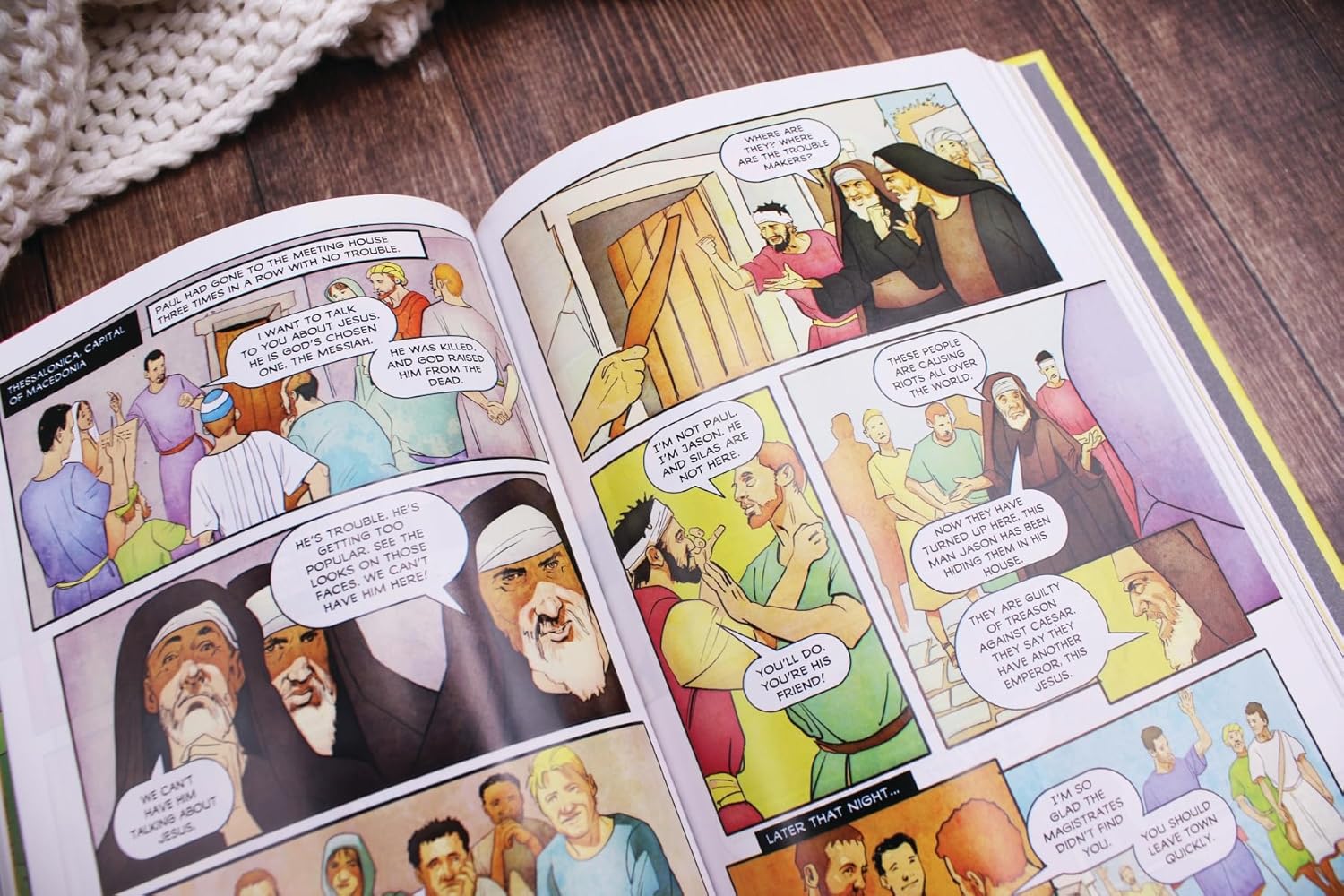 Bible Origins (Portions of the New Testament + Graphic Novel Stories), Hardcover, Orange: The Underground Story (Best Christian Gift for Kids Ages 8+ or Teens Who Love Comic Books and Adventures) - Image 3