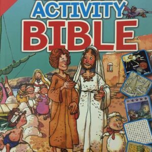 Children's Activity Bible-Bible Games and 53 Bible Stories-Bible Puzzles-Activities-Soft Cover (Ages 7+)