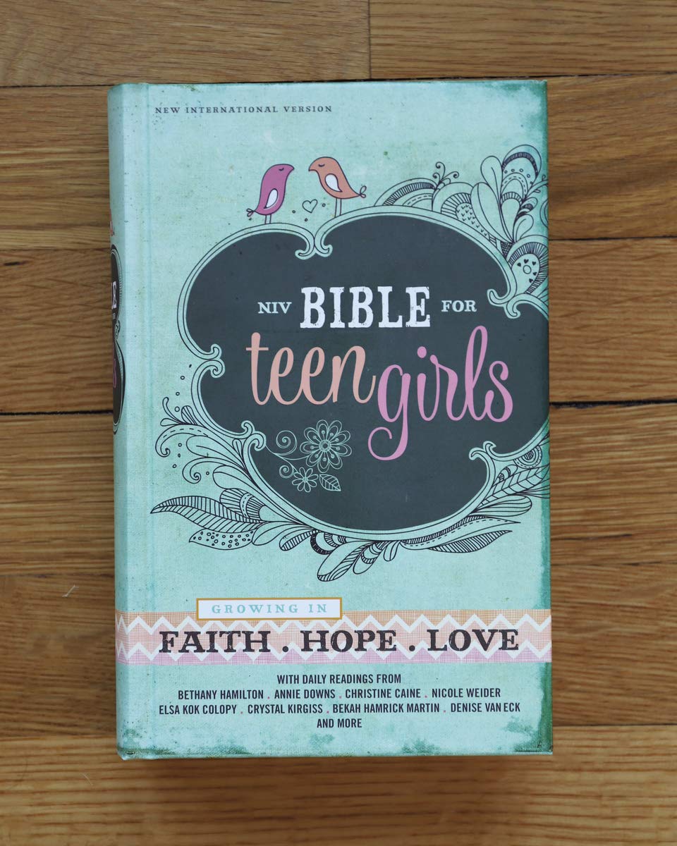 NIV, Bible for Teen Girls, Hardcover: Growing in Faith, Hope, and Love – The Perfect Christian Faith Gift for Your Teenage Girl, Age 13-18 - Image 3