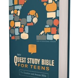 NIV, Quest Study Bible for Teens, Hardcover, Navy, Comfort Print