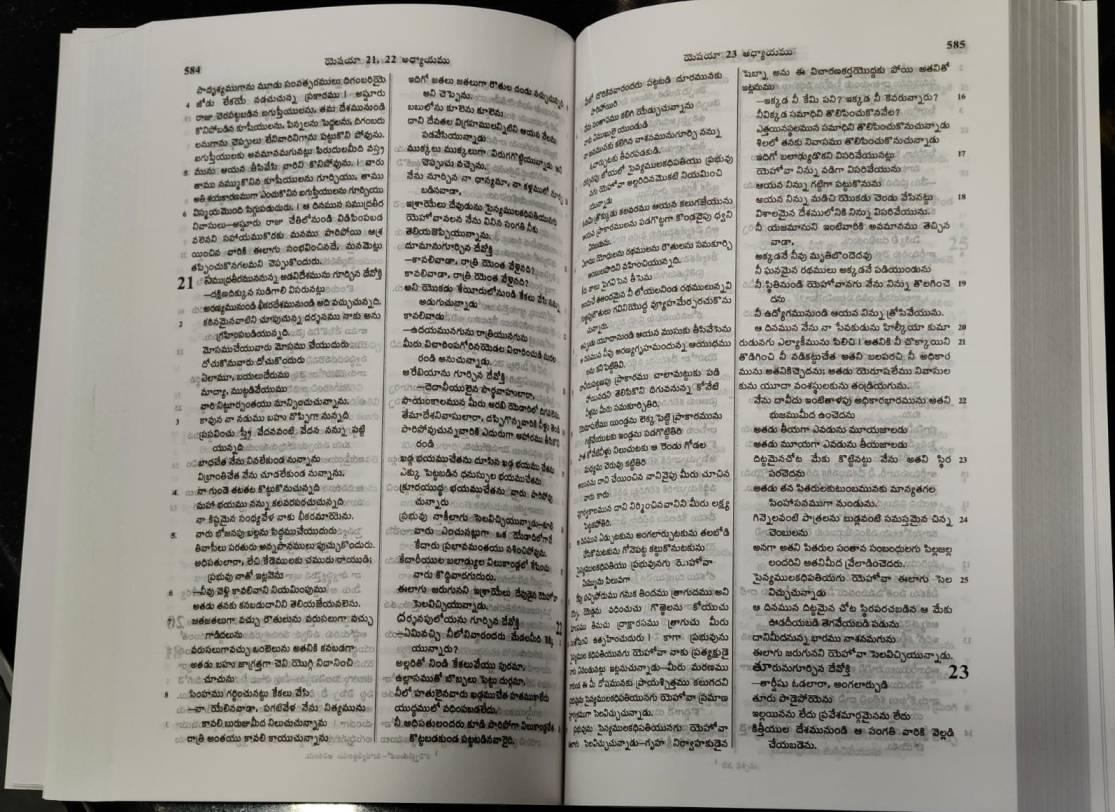Telugu Holy Bible – Semi Compact Paperback Edition - Image 2
