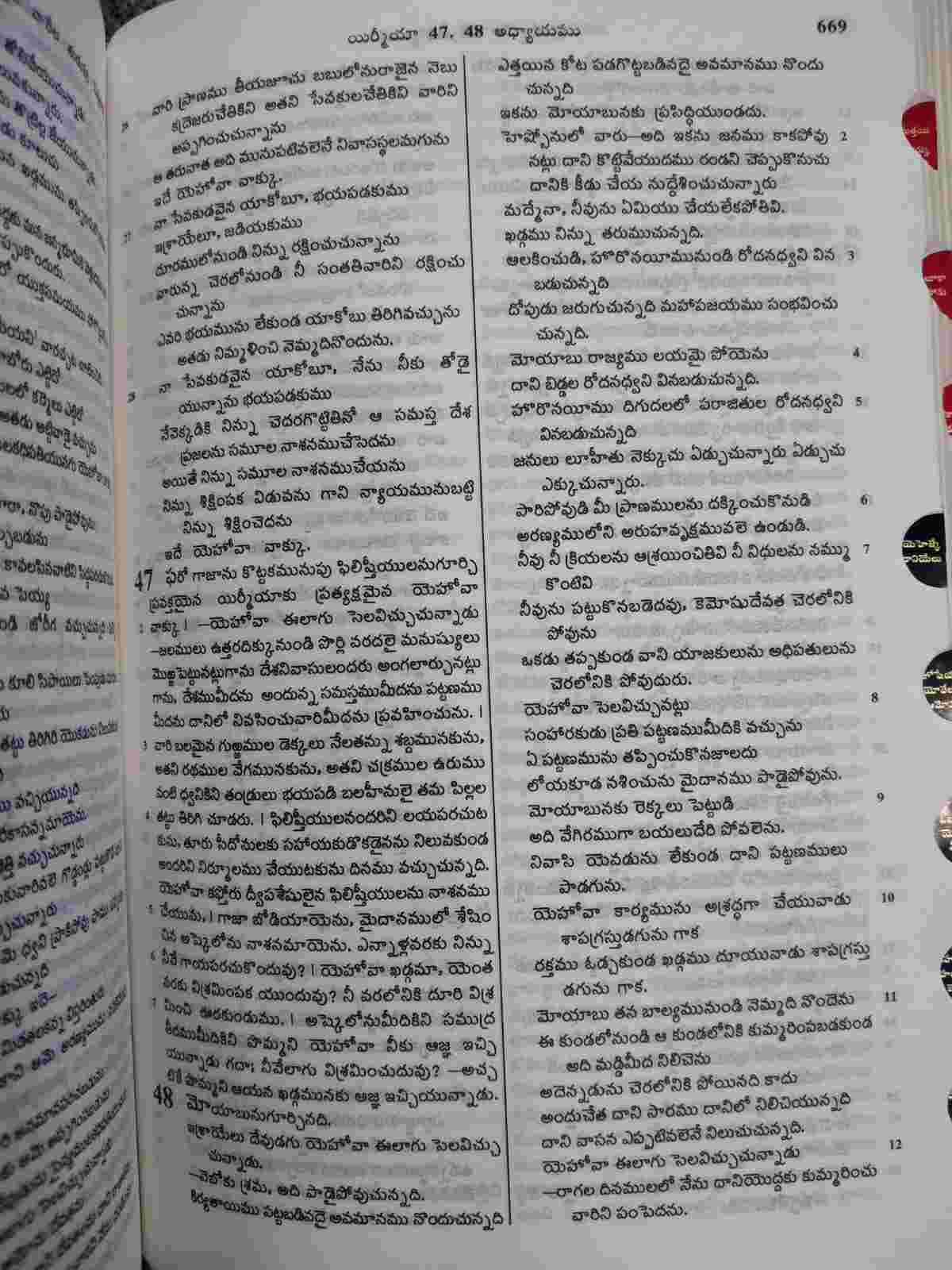 BSI Telugu Compact PU Bible with Thumb Index | Amity Edition (Multiple Colors) - Image 11