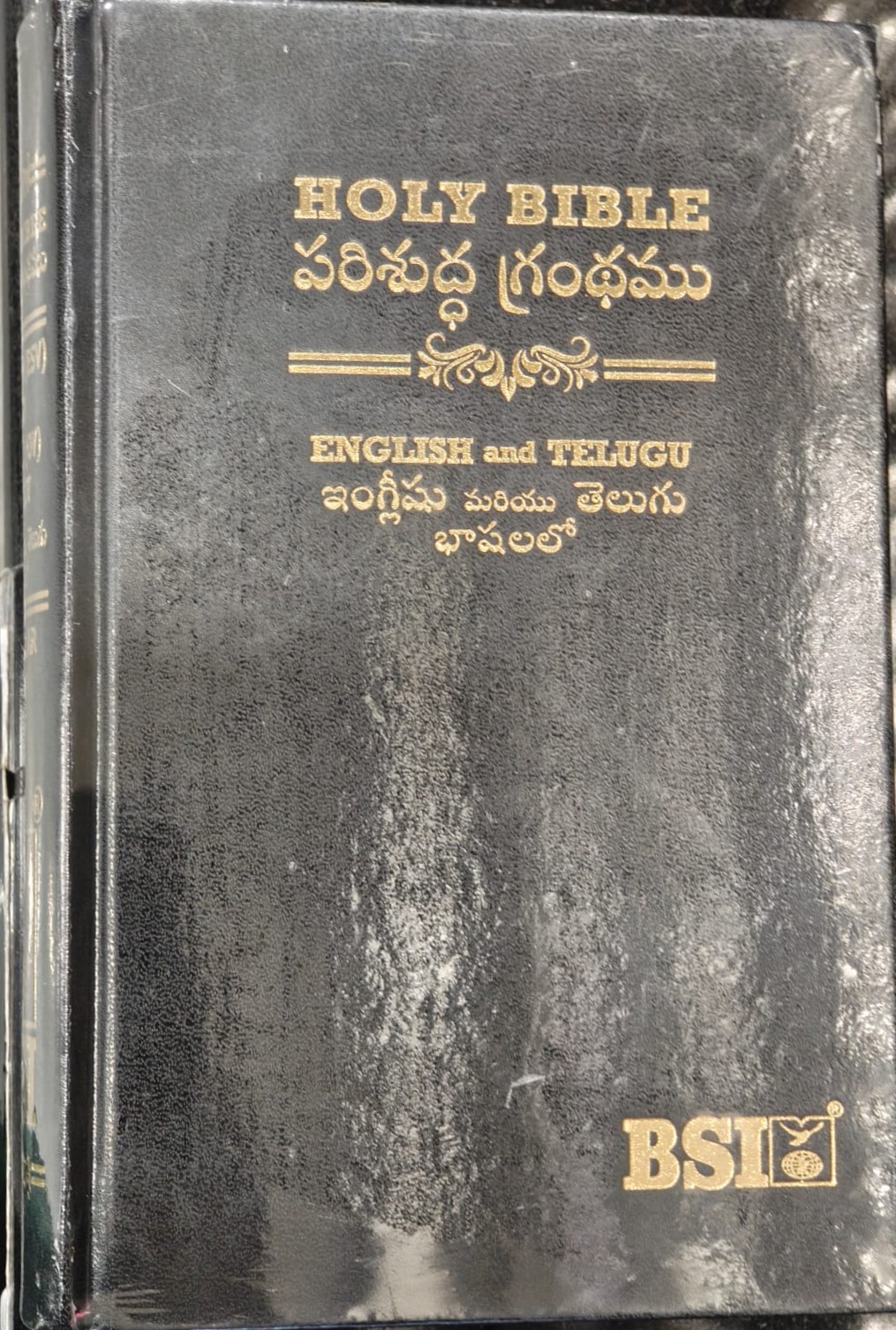 BSI Telugu/English Diglot Bible (Regular Hardback, Black/Burgundy) - Image 2