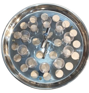 Steel Communion Cup Holder: 30/40/50/56 Cup Capacity - Image 2