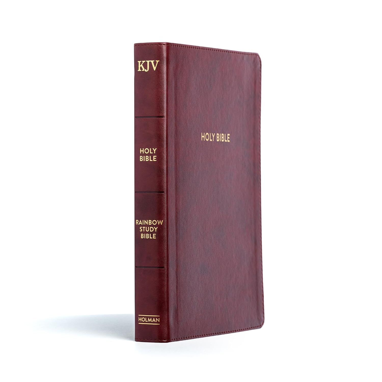 KJV Rainbow Study Bible, Burgundy LeatherTouch (ISBN: 9781087782737) — Fully Color-Coded King James Version - Image 5
