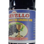 Marvello Grape Crush Holy Communion Nectar (700 mL) – Non-Alcoholic Church Communion Juice
