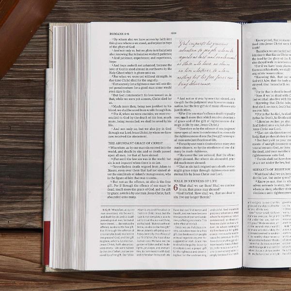 KJV Spurgeon Study Bible, Navy/Tan Clothboard | ISBN 9781462741113 - Image 6