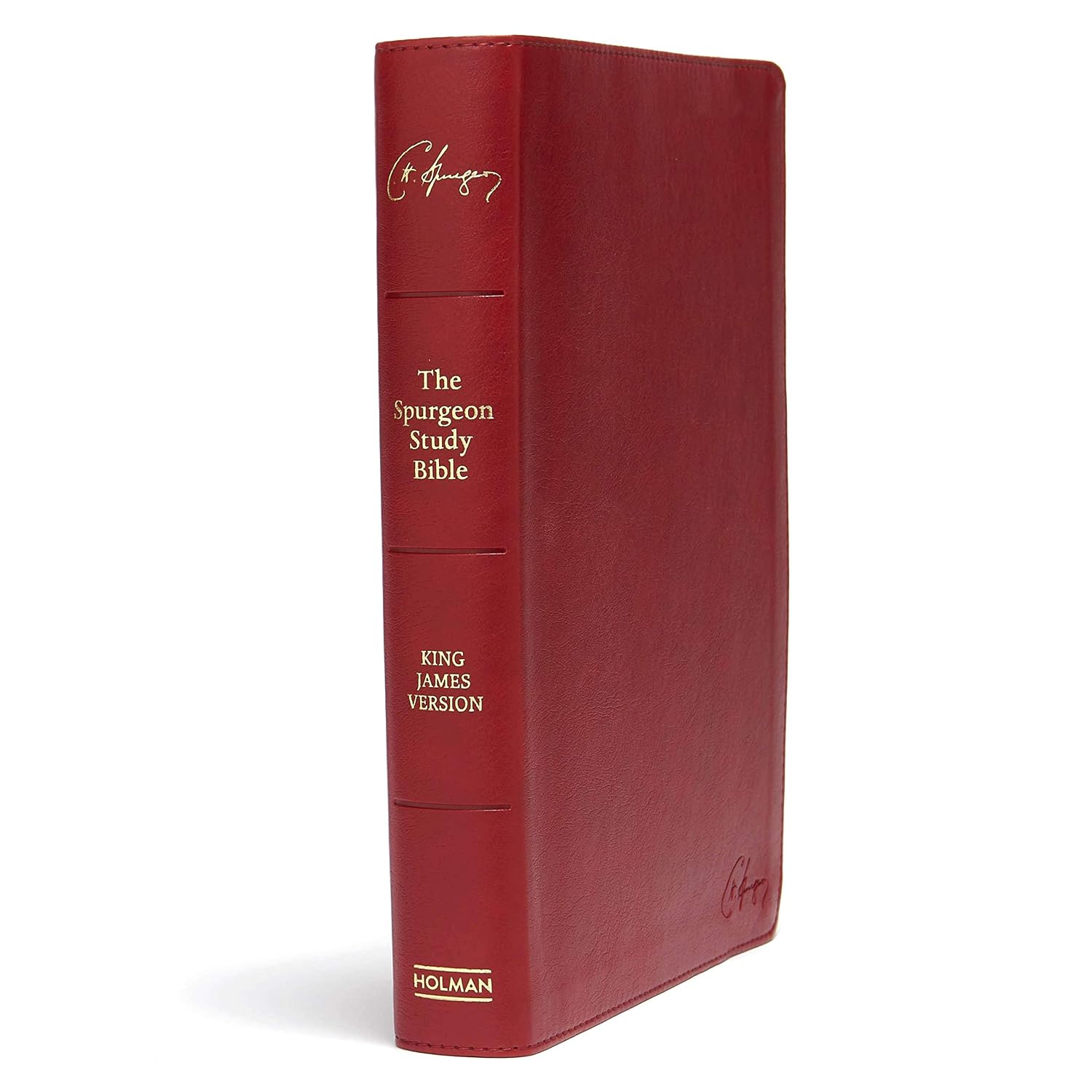 KJV Spurgeon Study Bible, Tan Leathertouch: King James Version, Tan Leathertouch | Crimson Leathertouch - Image 7