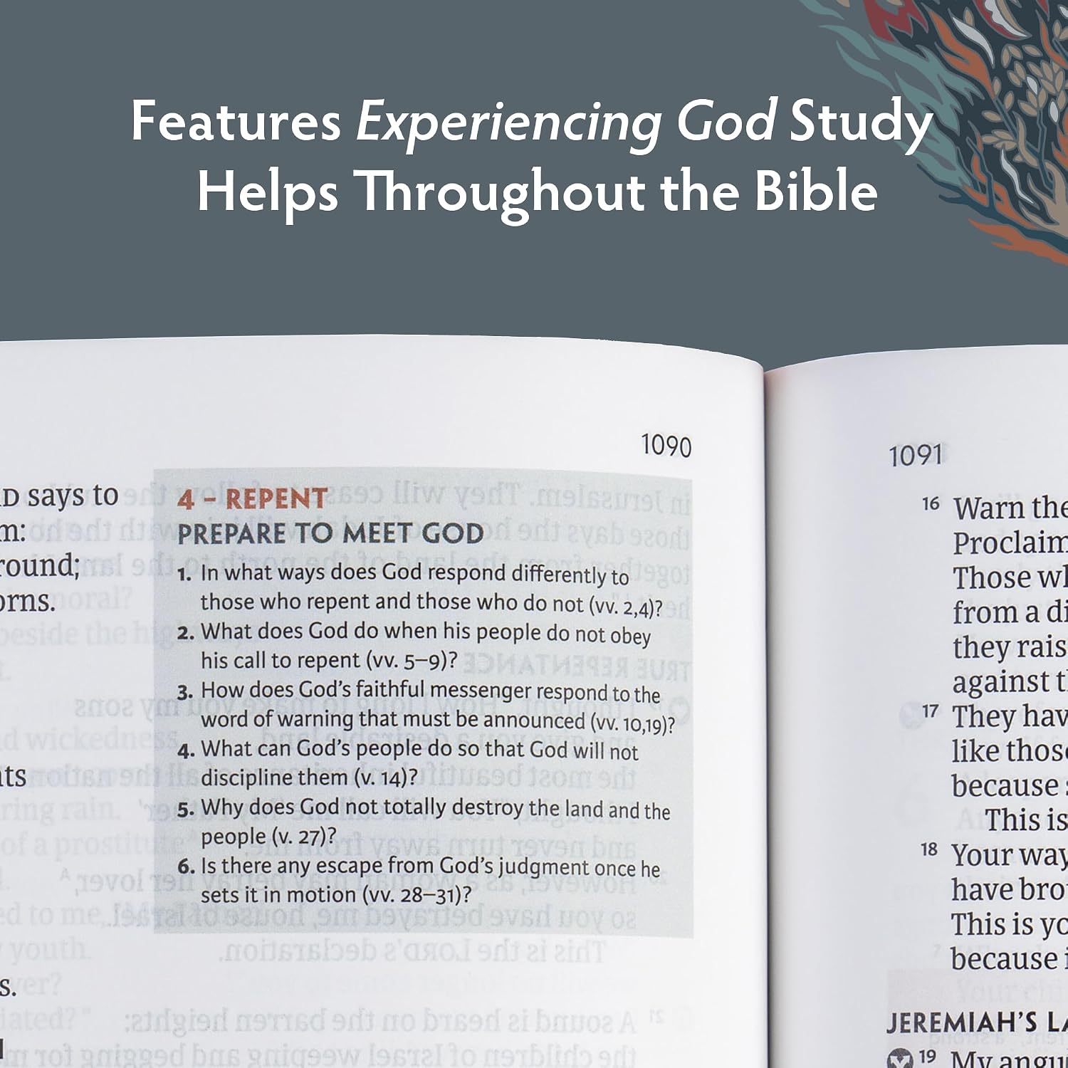 CSB Experiencing God Bible, Burnt Sienna LeatherTouch (ISBN: 9781087714189) - Image 6