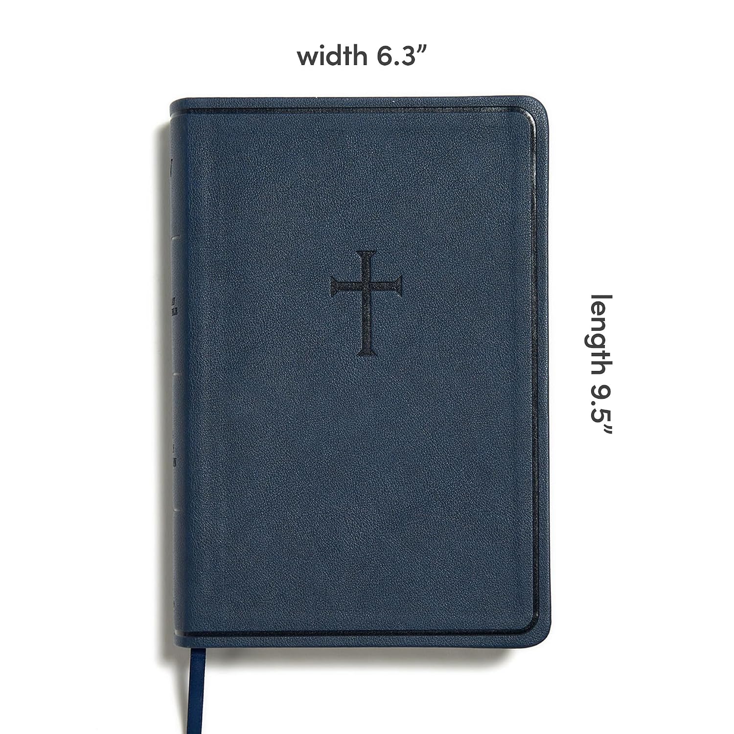 KJV Everyday Study Bible, Black/Navy Cross LeatherTouch (King James Version) – Compact Portable Edition by Holman Bible Publishers | ISBN: 9781462796977 - Image 7