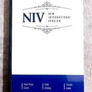 NIV Giant Print Bible with Thumb Index & Gold Gilt Edges (Blue | Black | Brown)