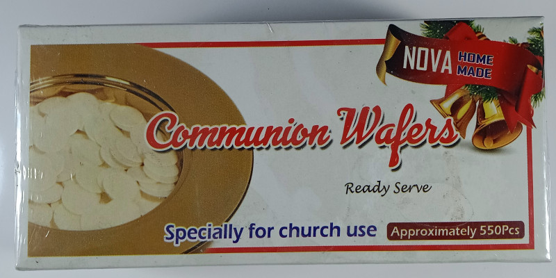 Nova Homemade Communion Wafers | Premium Altar Bread for Church Services (Approximately 550 pieces) - Image 2