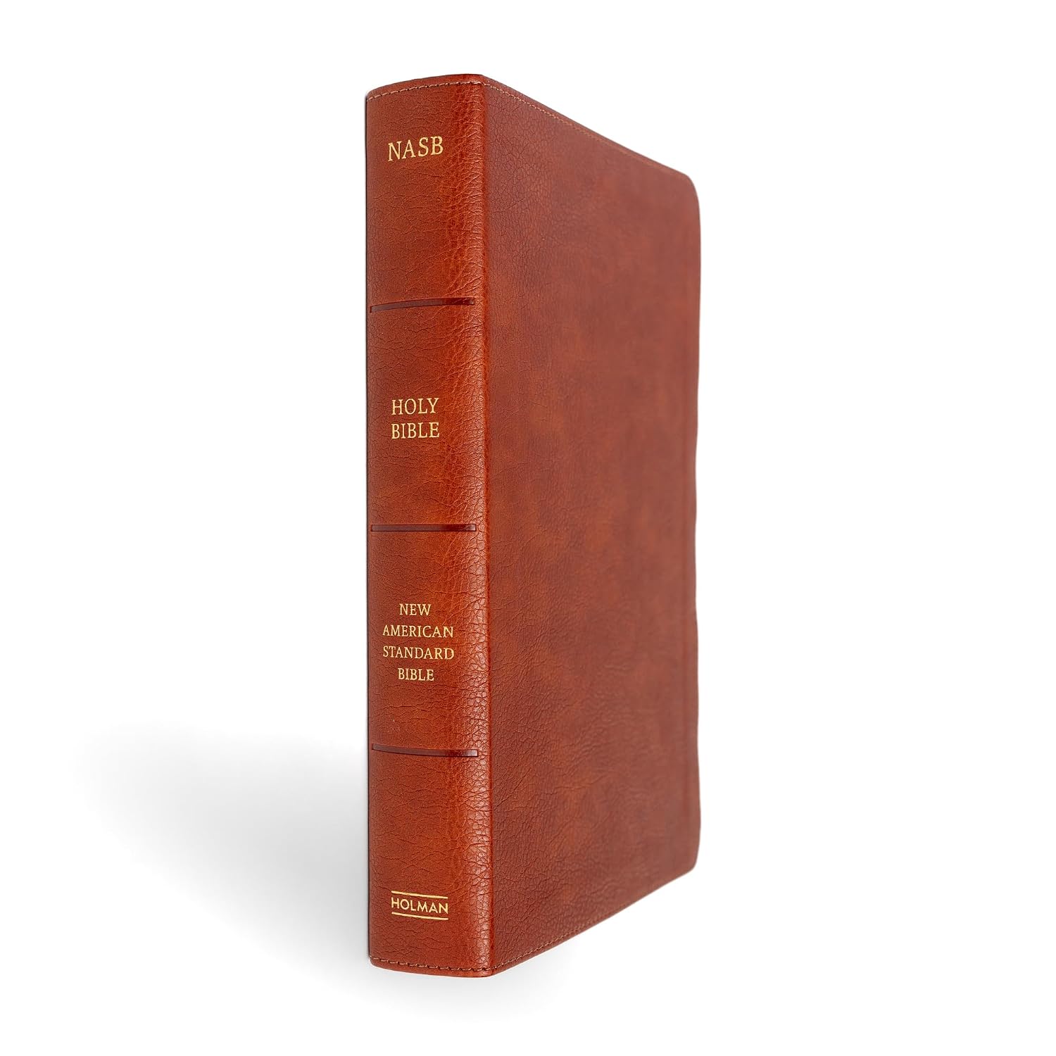 NASB Personal Size Bible LeatherTouch - Teal and Burnt Sienna - Image 4