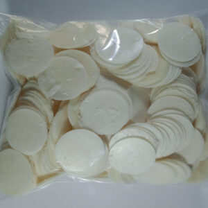 Premium Unleavened Communion Wafers (500 Pieces Packet) – Round White Altar Bread for Church Communion Services