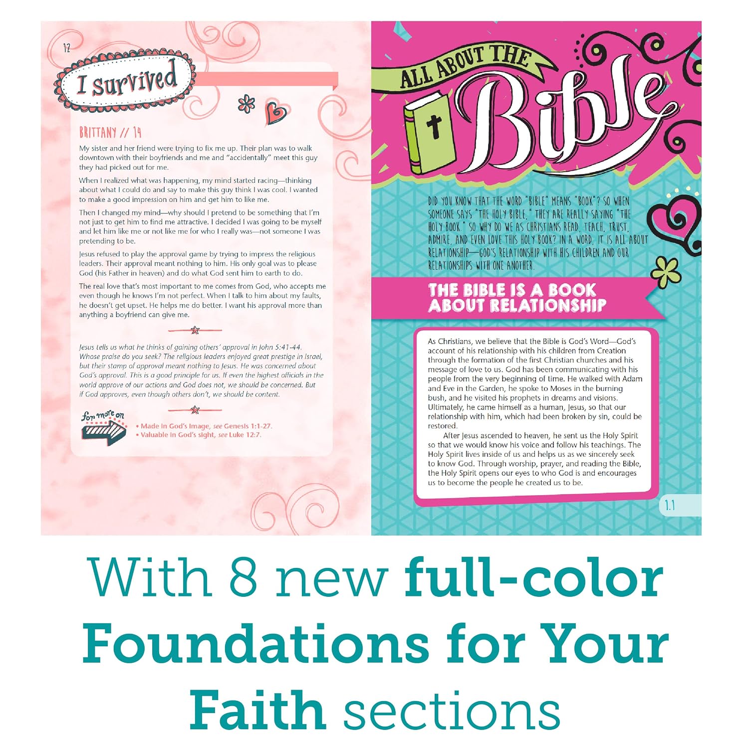 NLT Girls Life Application Study Bible, Hardcover – Tyndale New Living Translation Devotional Bible for Tween Girls, Ages 11–14 (ISBN: 9781414397818) - Image 6
